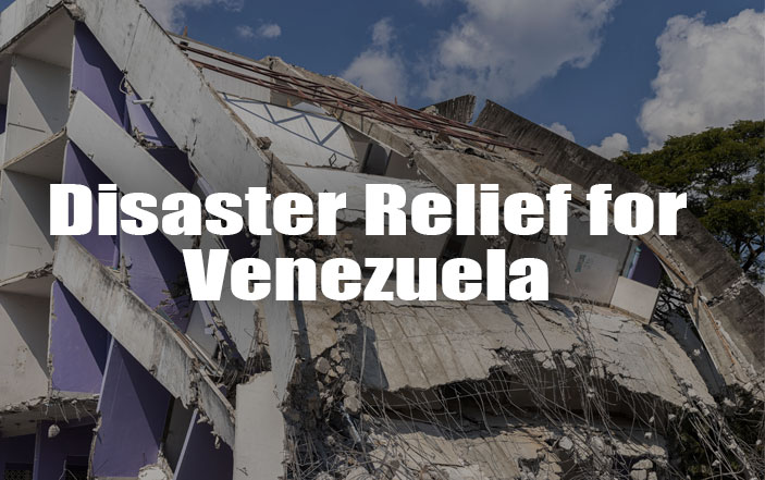 Disaster Relief for Venezuela