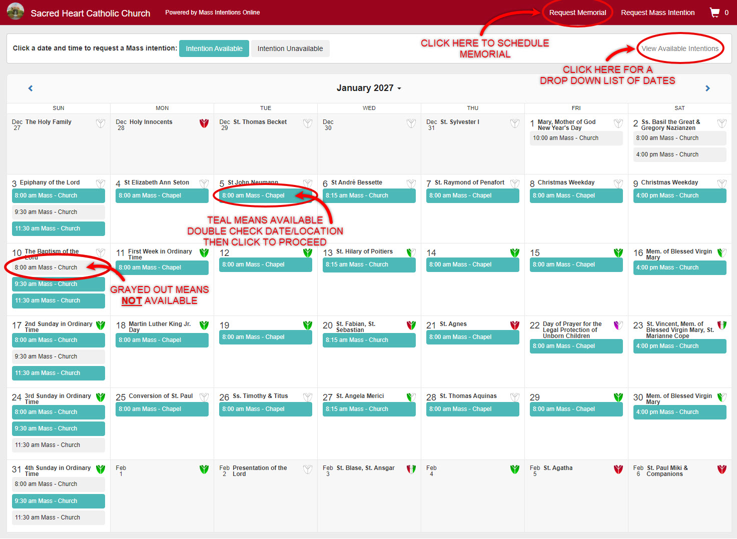 sacred-heart-church-pinellas-park-mass-intentions-calendar